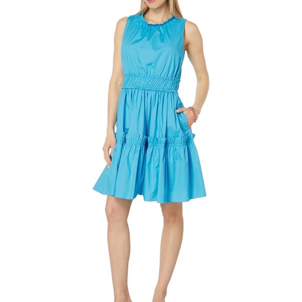 Lilly Pulitzer Vibrant Blue Mini Dress